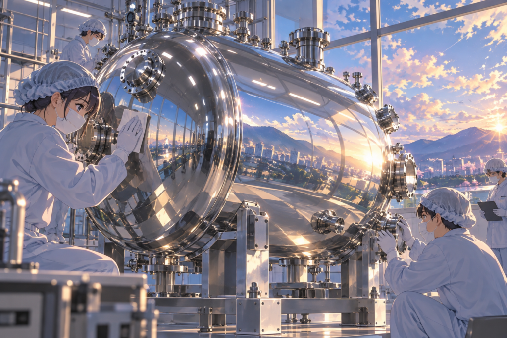 奥氏体不锈钢化工压力容器制造技术要求与检验：ASME 2025规范解析
